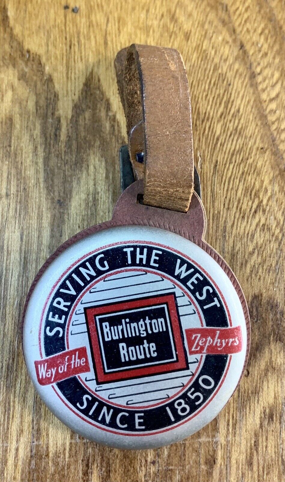 Burlington Route - Way of the Zephyr Badge - Since 1850