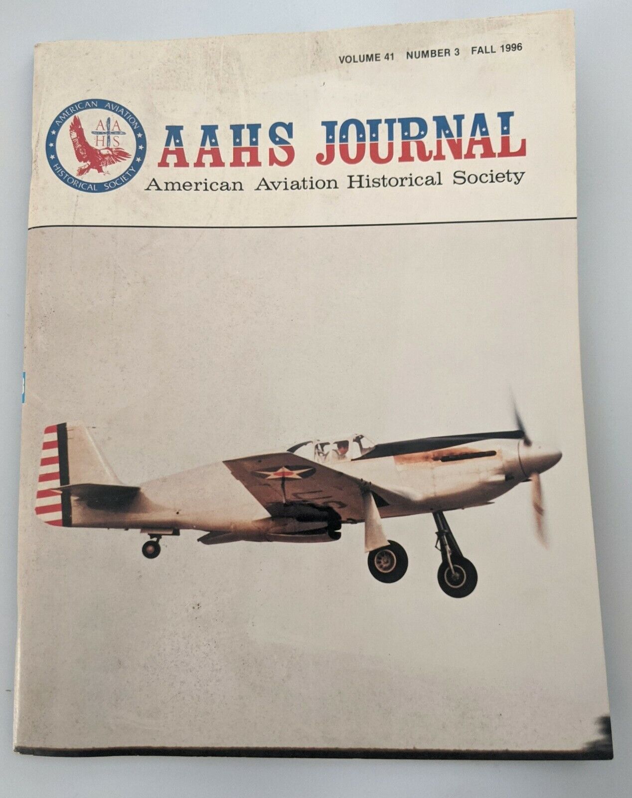 AAHS Journal - American Aviation Historical Society - Vol 41 Number 3 Fall 1996