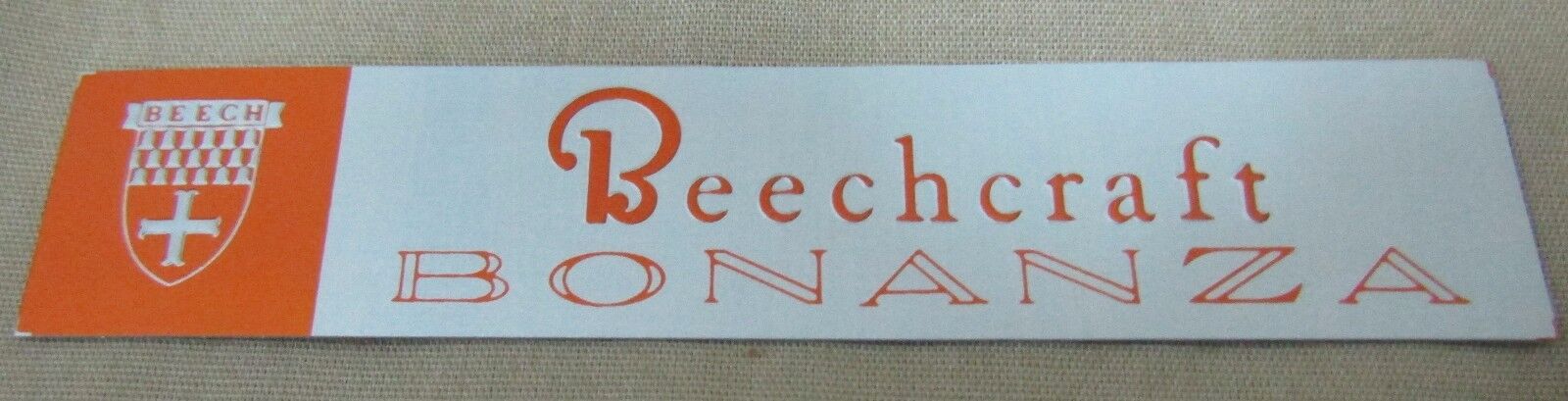 Beechcraft - Bonanza - Emblem - Part Number 35-534440-13