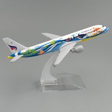 1:400 Aircraft Airbus a320 Thailand Bangkok Air Alloy Plane Model Toy Gift picture