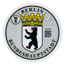 Berlin - German License Plate Registration Seal & Inspection Sticker Set picture