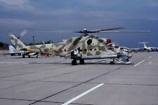 Original colour slide Mil Mi-24 Hind '33' of Russian Air Force picture