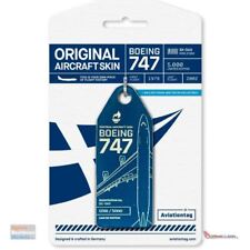 AVT076 AviationTag B747-200 (Olympic Airways) Reg #SX-OAD Blue Original Aircraft picture