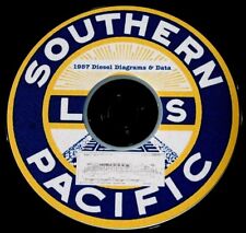 Southern Pacific 1957 Diesel Locomotive Diagrams & Data PDF Pages  DVD picture