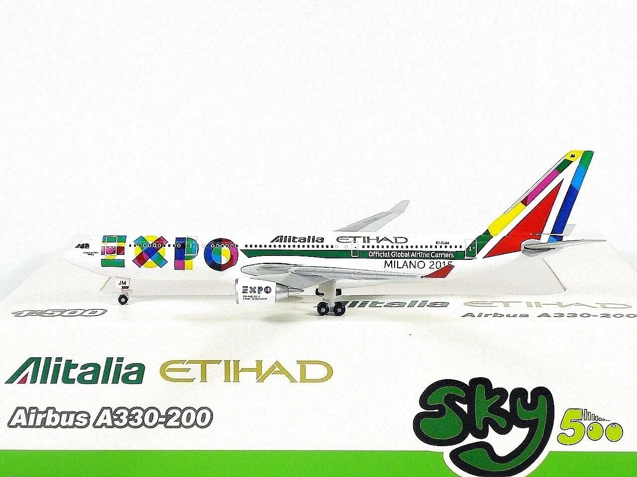 SKY500 Alitalia Airbus A330-200 1:500 Reg. EI-EJM (0811AE)