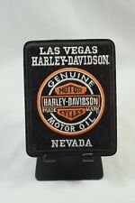 Harley Davidson Motorcycle Las Vegas Logo Patch 4.5x3.5” Genuine Motor Oil picture