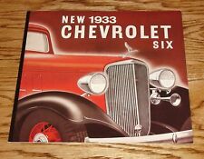 1933 Chevrolet Six Full Line Sales Brochure 33 Chevy Roadster Phaeton picture