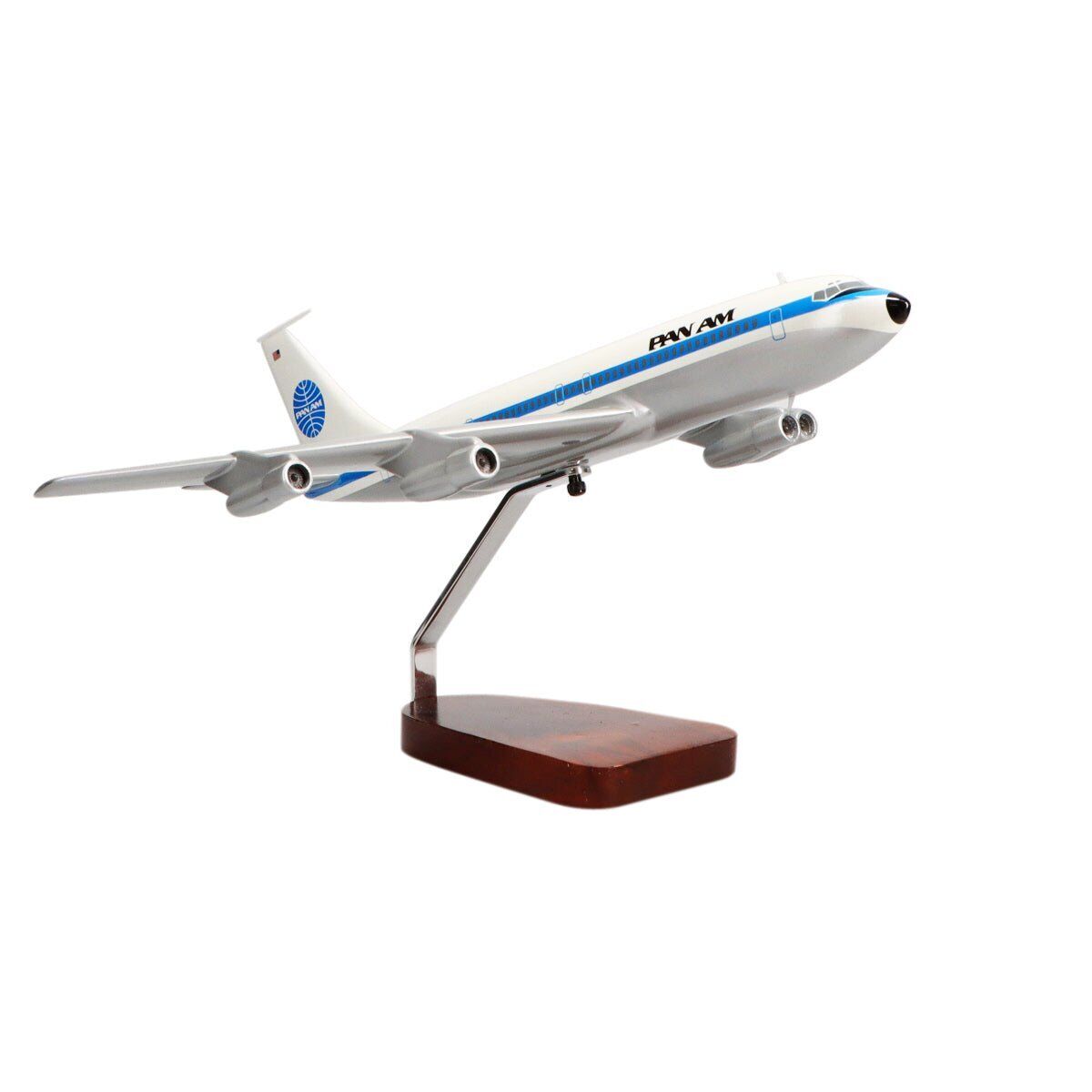 NEW Boeing™ 707-320 Pan American Large Mahogany Model