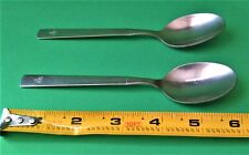 AMERICAN AIRLINES LOGO SILVERWARE TWO VINTAGE SPOONS picture