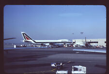 Orig 35mm airline slide Alitalia 747-200 f/n MW [3123] picture