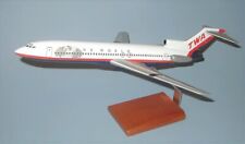 TWA Trans World Airlines Boeing 727-200 Desk Top Display Model 1/100 SC Airplane picture