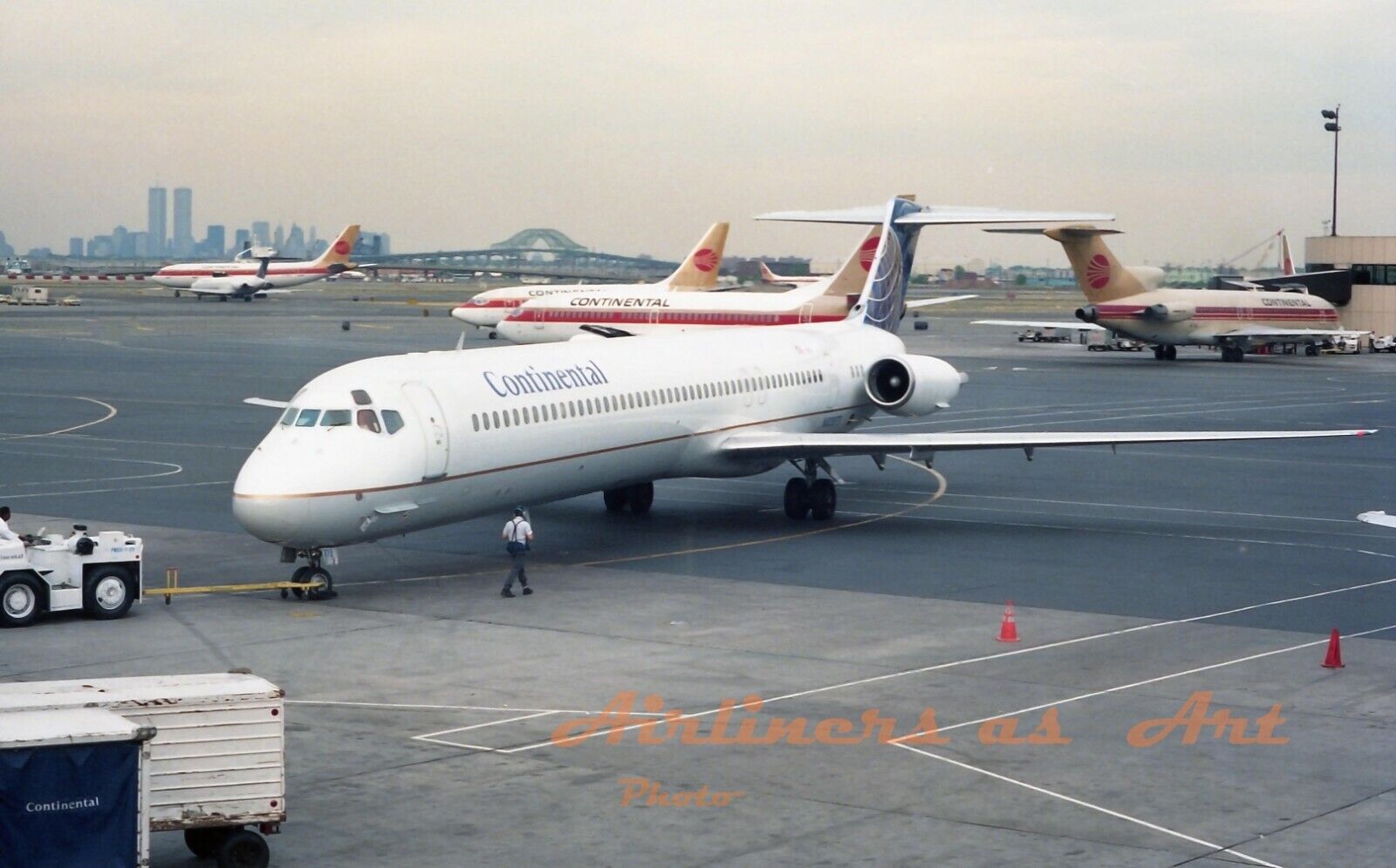 Continental Airlines McDonnell Douglas MD-82 N83873 EWR 1991 8