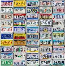 ALL 50 United States LICENSE PLATES - PREMIUM LOT TAGS - Colorful Graphics picture