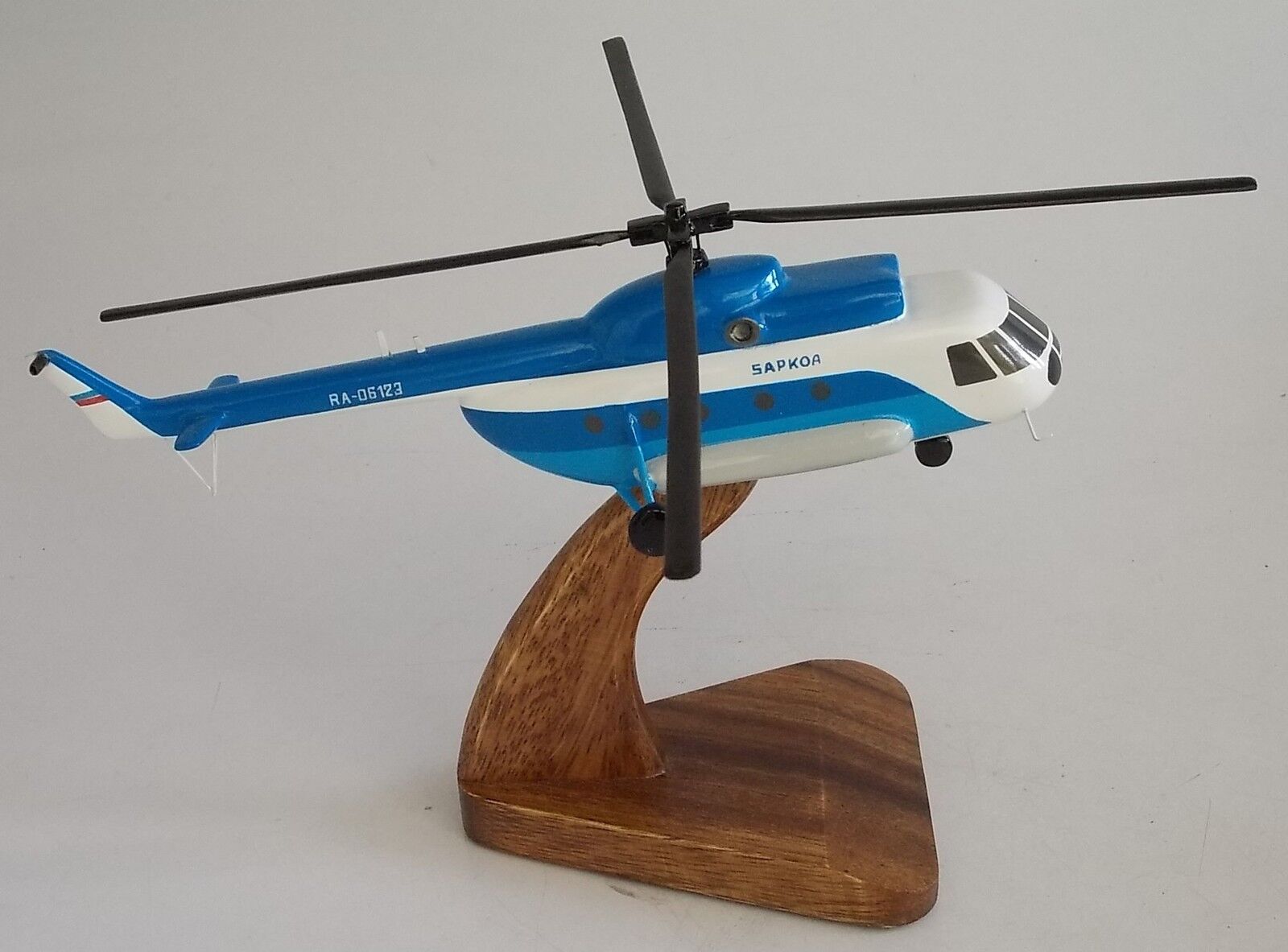 Mi-8 Hip Mil Mi8 Helicopter Desk Wood Model  New