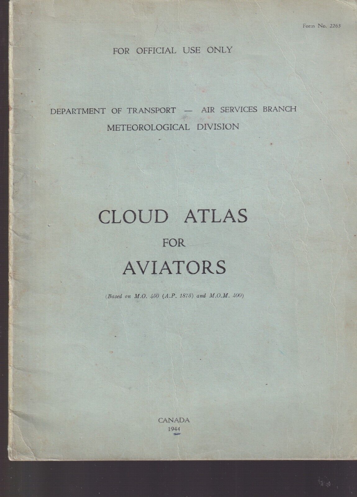 Cloud Atlas For Aviators