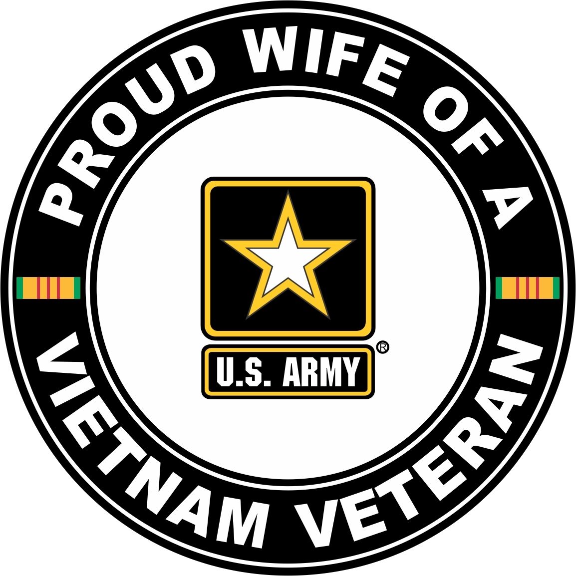 Proud Wife of a US Army Vietnam Veteran 3.8\