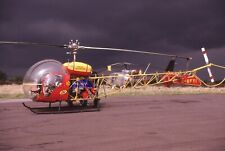 35mm Slide Bell 47 G-BFYI Dollar Helicopters 1988 PRM1199 picture