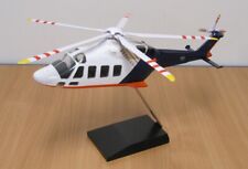 THC The Helicopter Company Agusta Westland AW-139 Orange Desk Top 1/40 AV Model picture