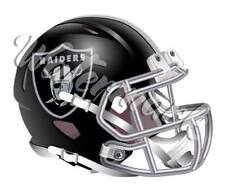 Las Vegas Raiders Blaze Helmet Sticker / NFL Vinyl Decal 10 sizes W/  TRACKING picture