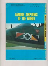 FAMOUS AIRPLANES OF THE WORLD-HAWKER SIDDELEY HARRI  AIRPLANE BOOK-JAPANESE TEXT picture