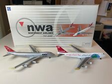 Dragon Wings 1:400 Twin Set Northwest Airlines B747-200F picture