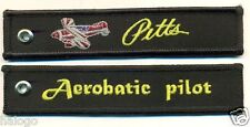 AEROBATIC PILOT - PITTS - KEYCHAIN - KEY080 picture