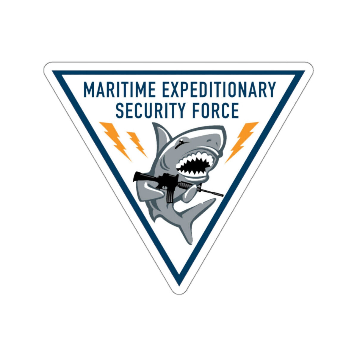 Maritime Expeditionary Security Force (U.S. Navy) STICKER Vinyl Die-Cut Decal