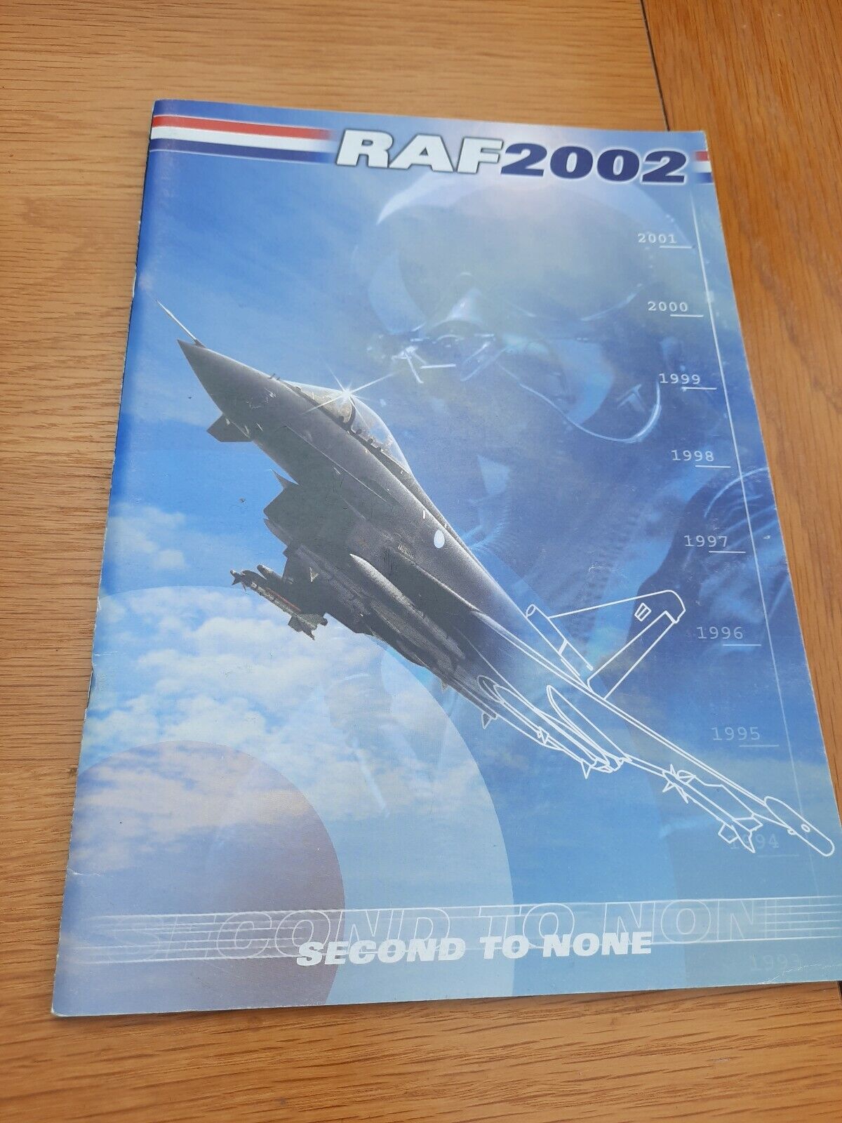 RAF SECOND TO NONE ROYAL AIR FORCE RECRUITMENT BOOK MINISTRY OF DEFENCE 2002 MOD