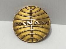 Vintage Pan Am Gold Filled Hat Badge by Balfour picture