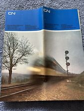 CANADIAN NATIONAL RAILWAYS (CN)  GRAND TRUNK WESTERN TIMETABLE 1971 picture