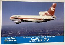 Air Canada Lockheed L-1011 Tristar airline aircraft postcard picture