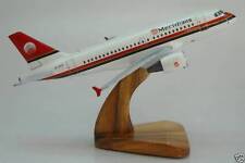 A-319 Meridiana Airbus A319 Airplane Desk Wood Model Small New picture