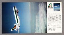 ALITALIA DOUGLAS DC-10-30 AIRLINE POSTCARD JAPAN NBC ISSUE  picture