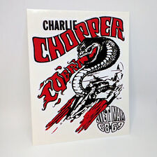 Charlie Chopper 1960's Vietnam Vintage Style Vinyl DECAL/Sticker, rat rod,racing picture