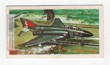 McDonnell Douglas F-4 Phantom Fighter Bomber Aircraft  Vintage Trade Card picture