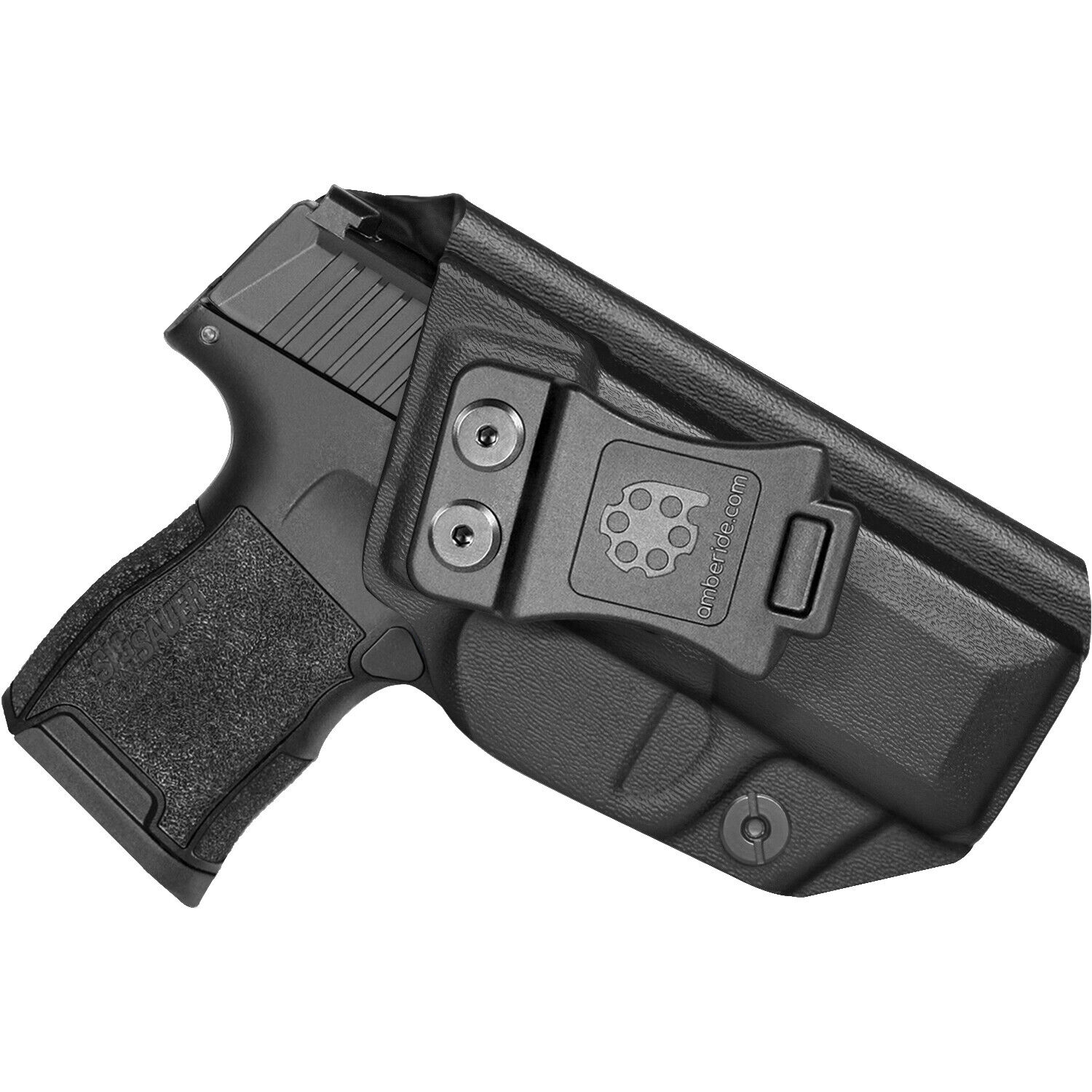 Amberide IWB/OWB KYDEX Holster Fit:Sig Sauer P365/P365 SAS W or W/O ManualSafety