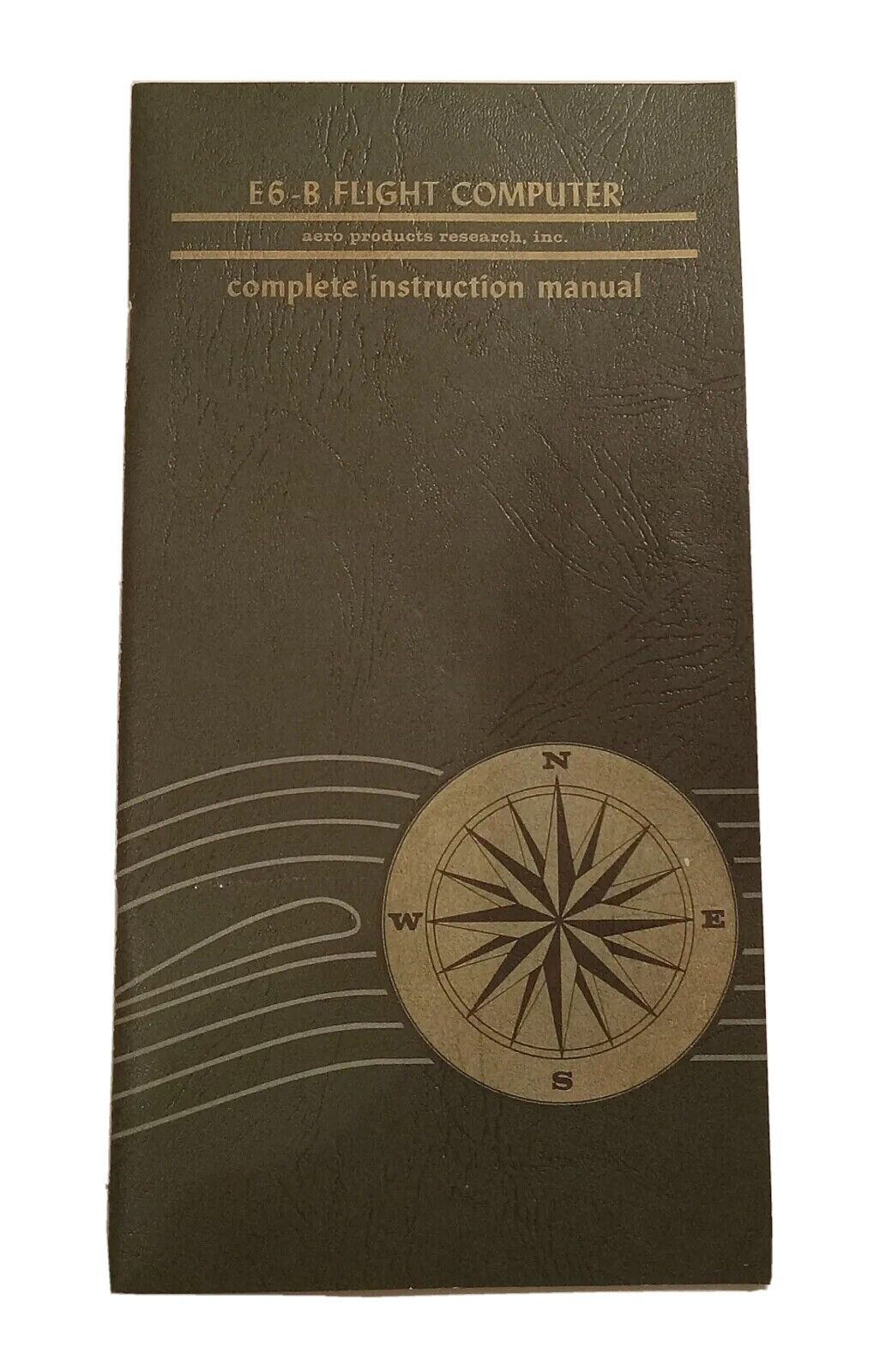 1967 Aero Products Research E6-B Flight Computer Manual Complete Instruction Vtg