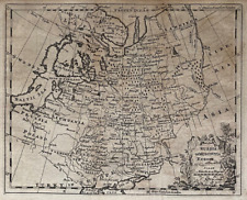 ORIGINAL - RUSSIA or MUSCOVY in EUROPE MAP by THOMAS JEFFERYS c1760 picture