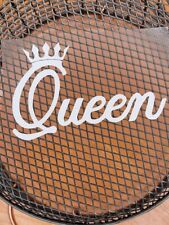 QUEEN Car Window Vinyl Sticker Decal Crown Princess Lady  picture