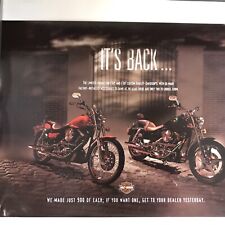 Harley-Davidson Limited Edition Poster FXR2and FXR3 picture