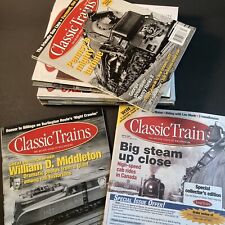 Classic Trains Magazine Lot of 13. mixed Years  2007-2017 Locomotive Railroading picture