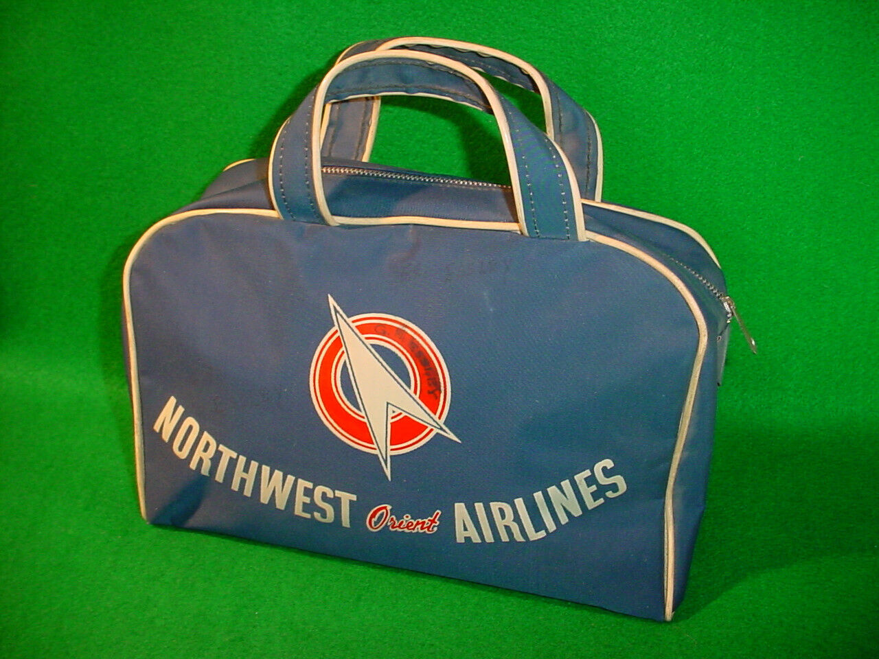 Vintage Northwest Orient Airlines Small Travel Bag