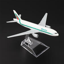 16cm Aircraft Plane Boeing 777 Alitalia Airlines Aircraft Diecast Model picture