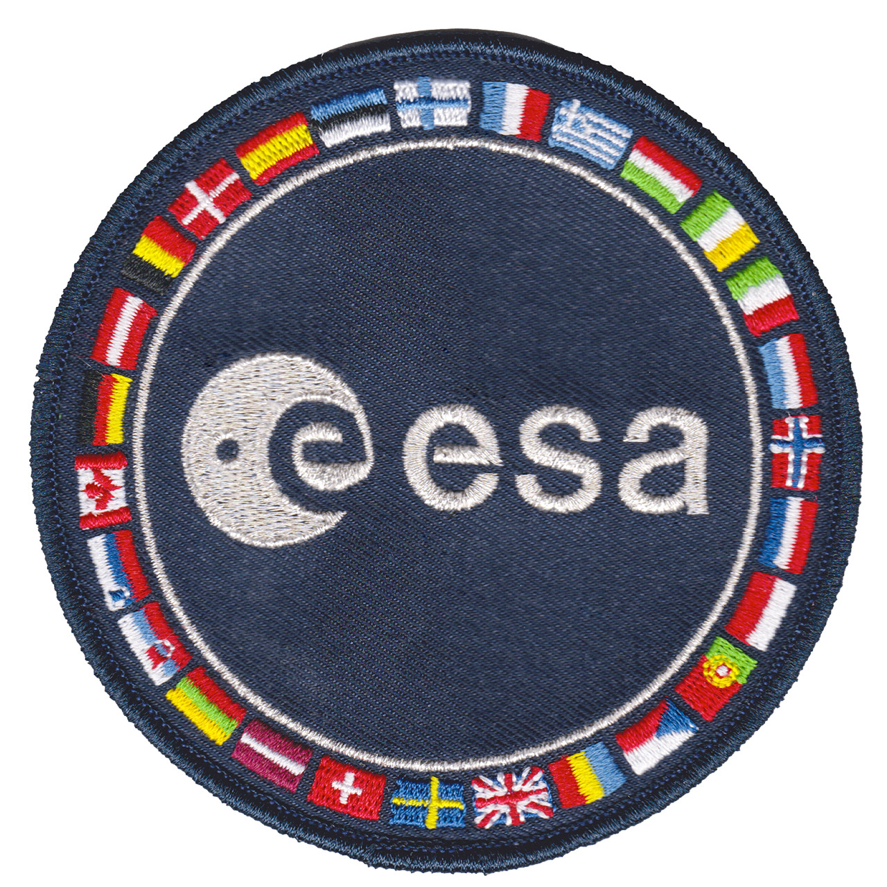 Original ESA Space Patch 27 Flags