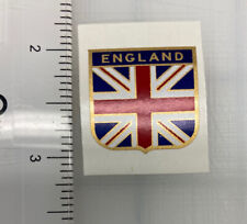  England UK Flag Tubing decal gold picture