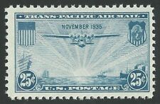 1935 TransPacific China Clipper Over Pacific Pan Am Airlines Air Mail Stamp MINT picture