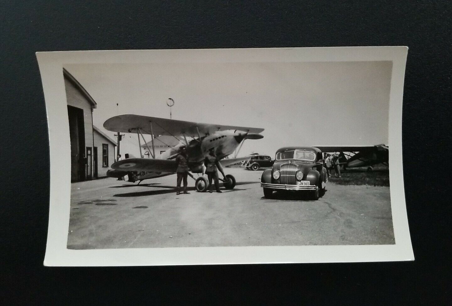 1930\'s Hawker Fury Interceptor British Aircraft Vintage Photo Military Aviation 