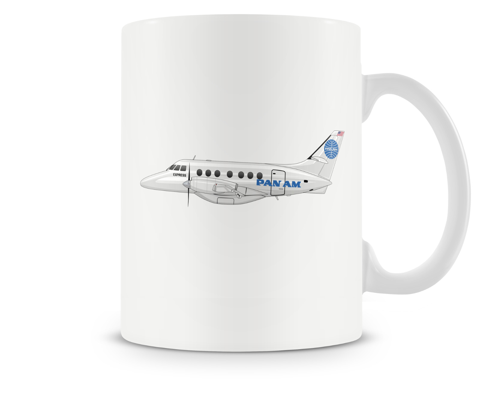 Pan Am Express BAE Jetstream 31 Mug - 15oz