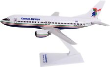 Flight Miniatures Cayman Airways Boeing 737-400 Desk Top 1/185 Model Airplane picture