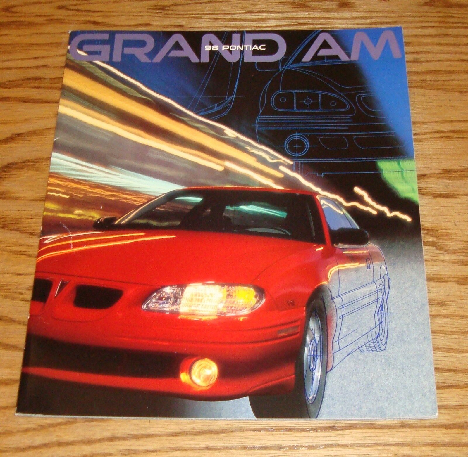 Original 1998 Pontiac Grand Am Sales Brochure 98 SE GT